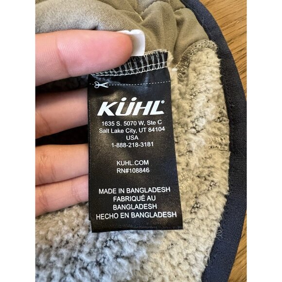 Kuhl Prism Jacket Womens Large Brown Beige Color Block Zip Up Fleece Outdoors‎ - Picture 9 of 16